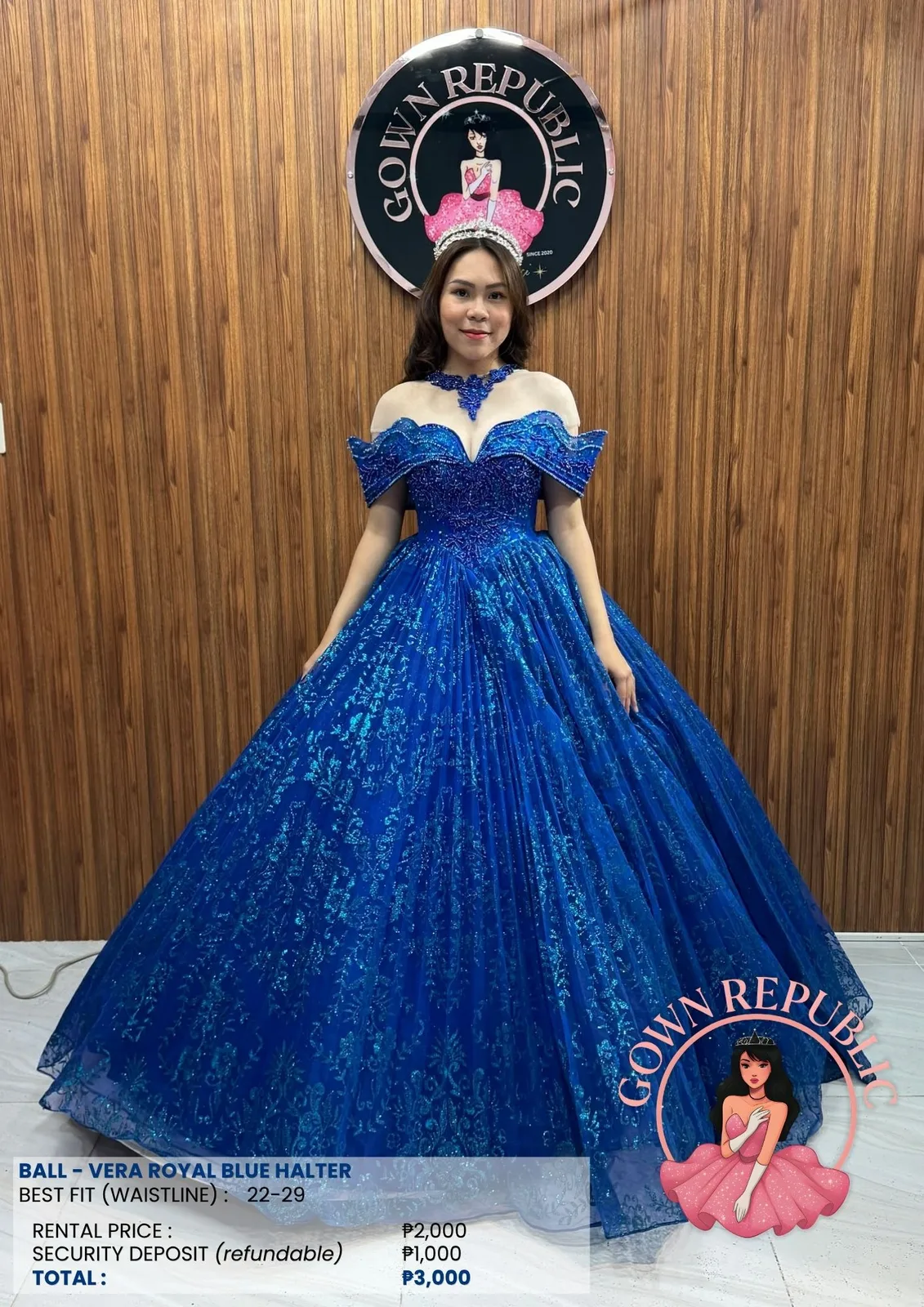 Ball Gowns: Blue 117